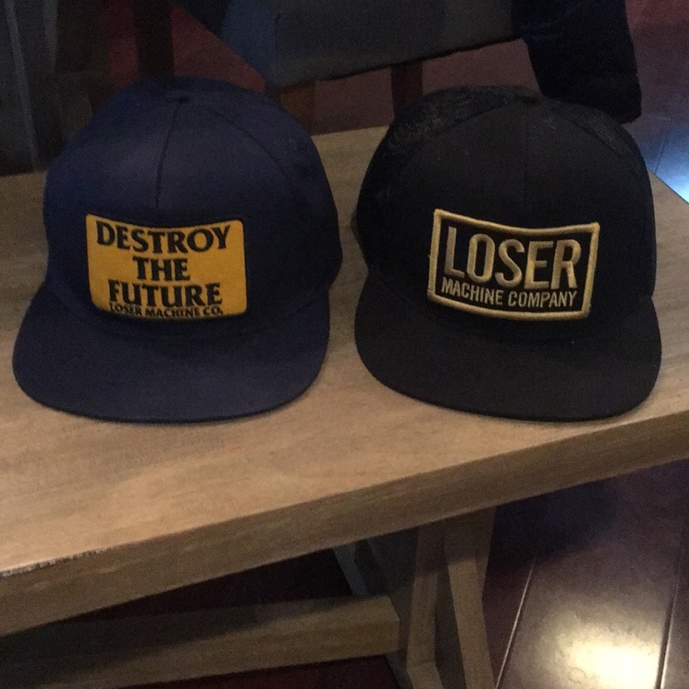 Loser Machine Co SnapBack Hats (sold as bundle)